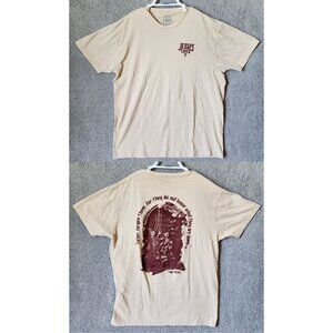 Jesus Christ Christian Bible Verse Luke 23:34 Anchored Music T‎ Shirt Size XL